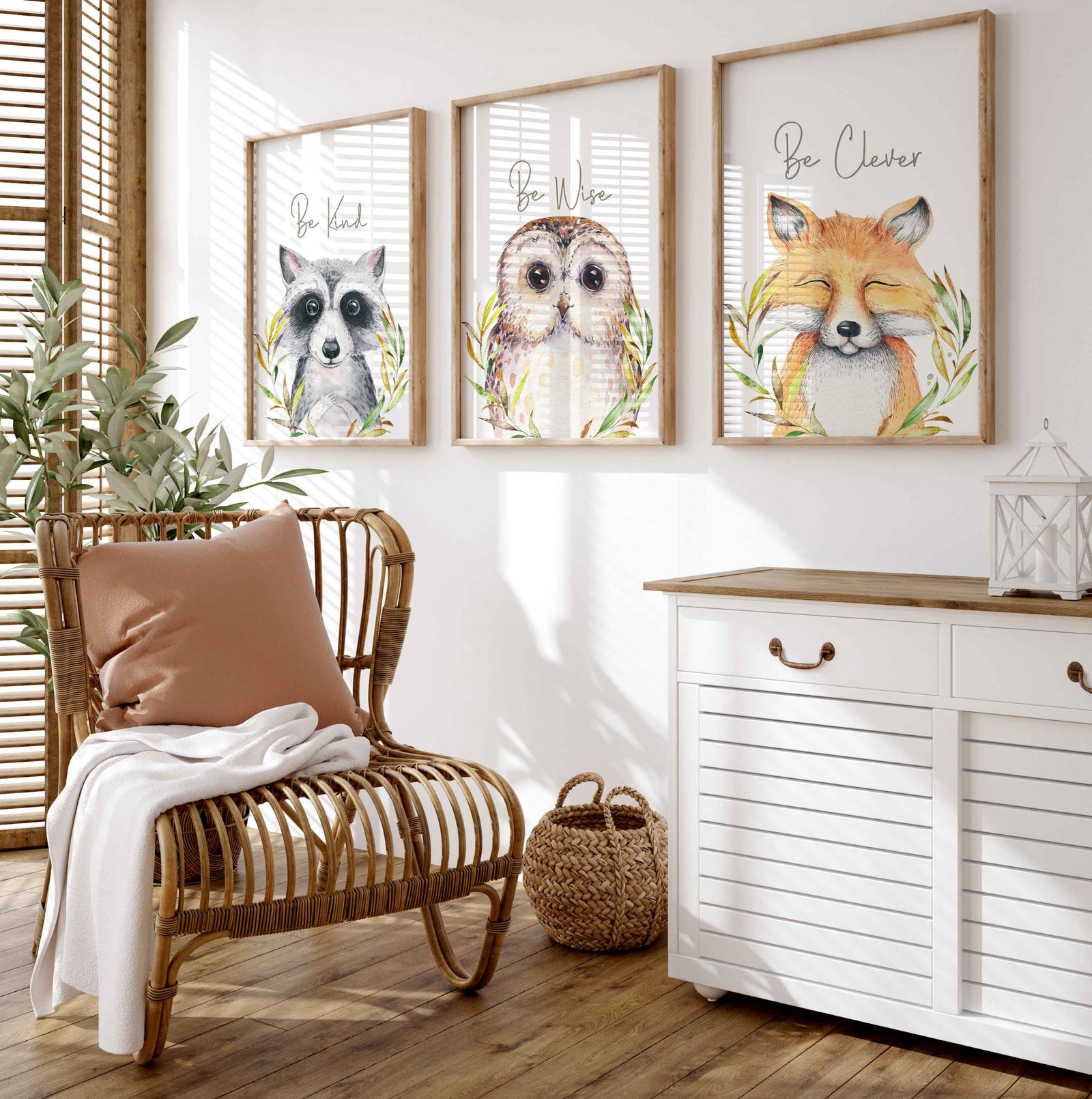 Woodland wall hot sale art