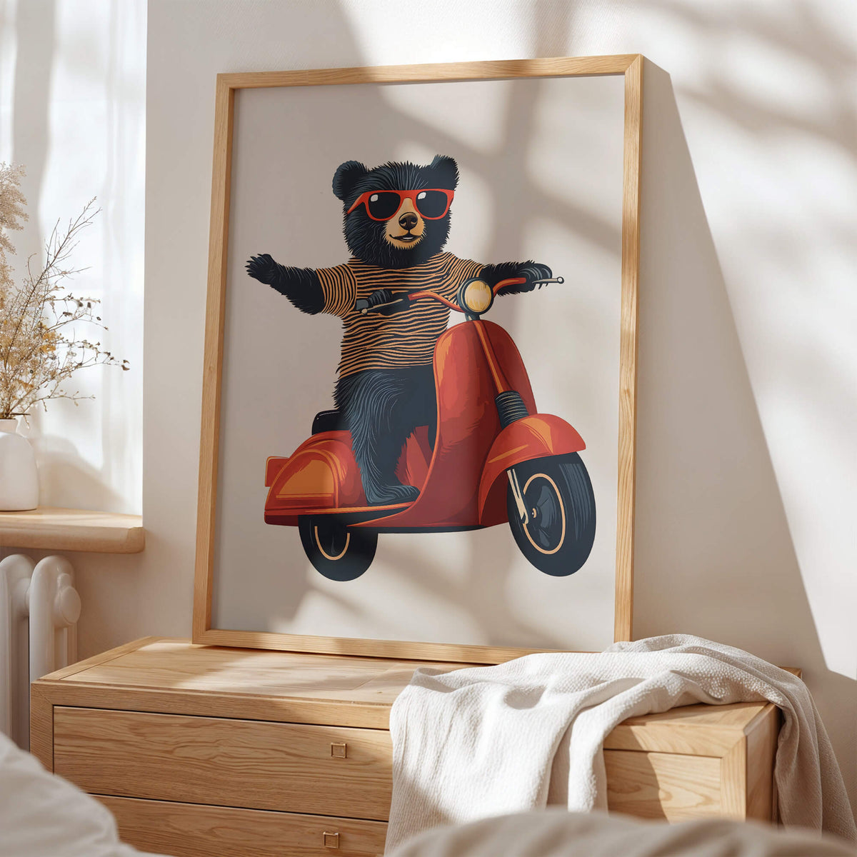 Scooter Bear| Scooter Art