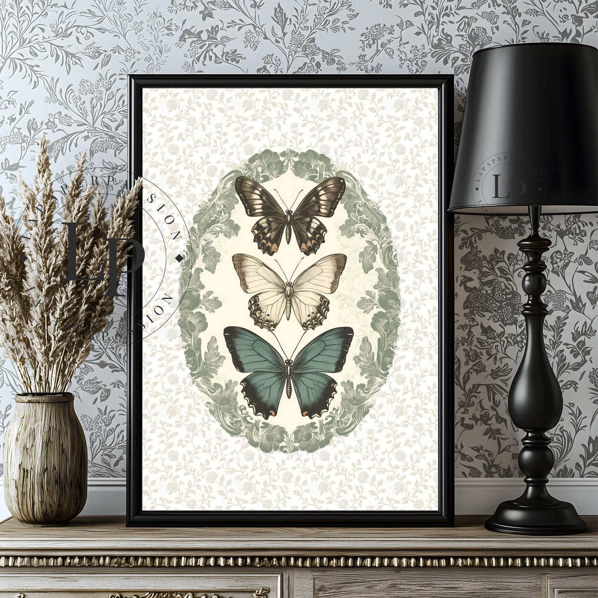 Vintage  Butterfly Art