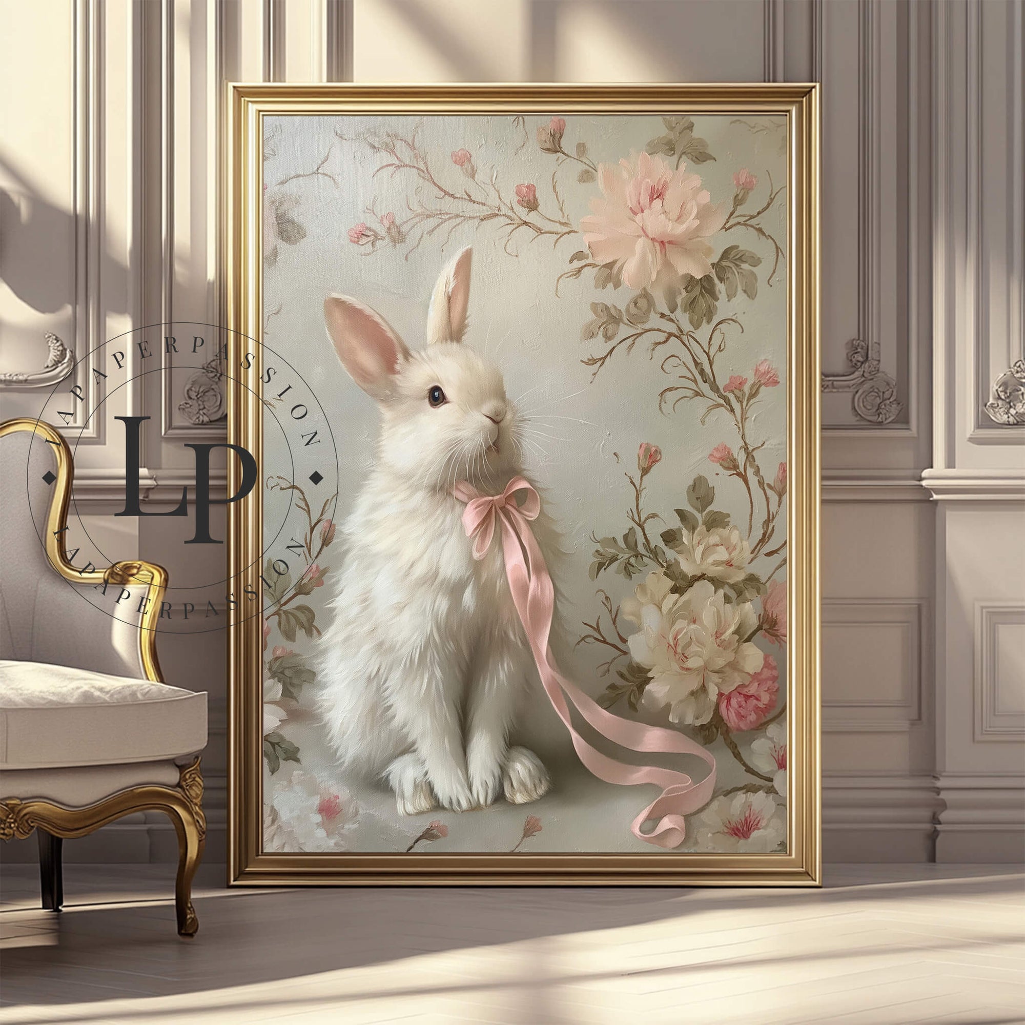 Bunny Rabbit Nursery Print