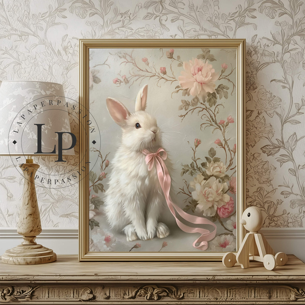 Bunny Rabbit Nursery Print