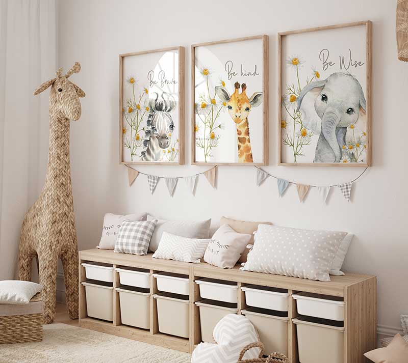 Safari deals girl nursery